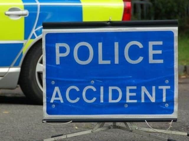 The A45 is partially blocked by a smash on Thursday morning
