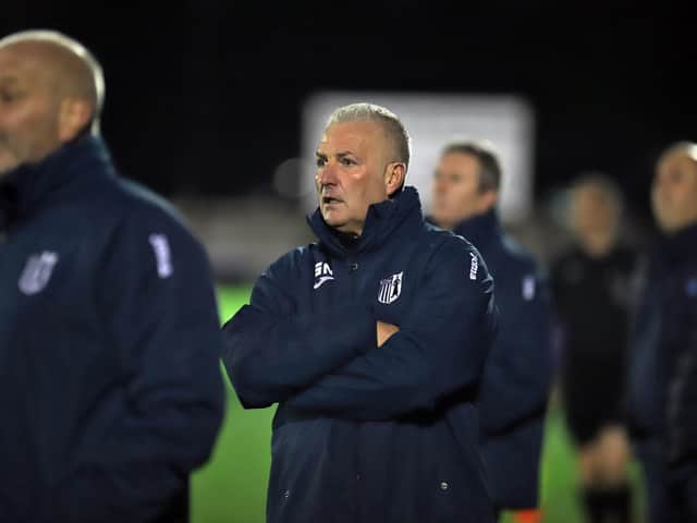 Corby Town manager Gary Mills. Picture by Peter Short