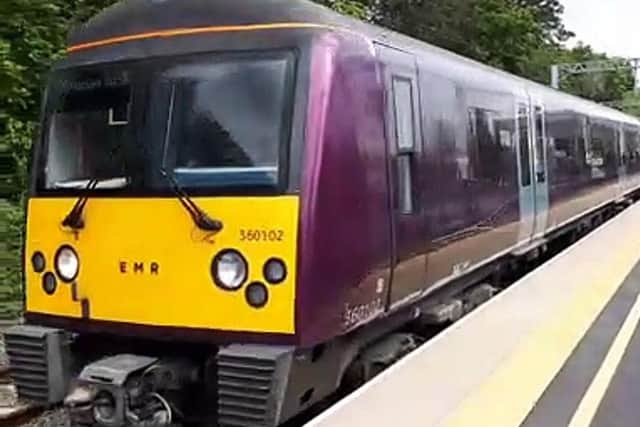 The Class 360 trains were due to be refurbished before entering service in May but the progamme was delayed