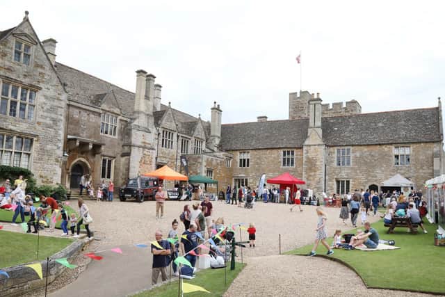 The Rockingham Castle Food and Drink Fair.