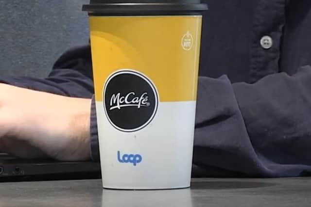 McDonald's has partnered with Loop for a global trial in Wellingborough and Northampton