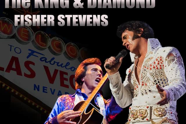 Fisher Stevens sings the songs of Neil Diamond and Elvis Presley
