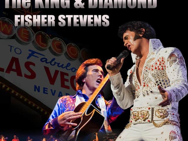 Fisher Stevens sings the songs of Neil Diamond and Elvis Presley