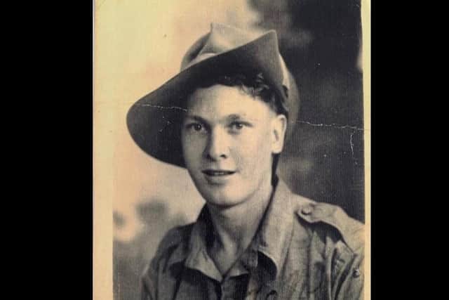 Charlie Richards was called up in 1942