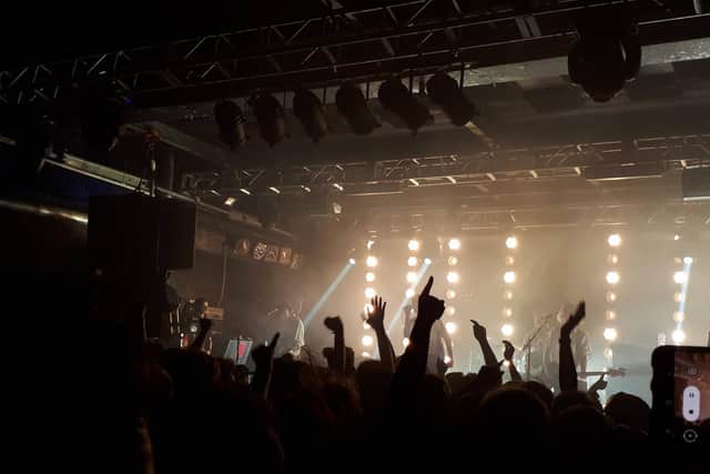 Back in the crowd