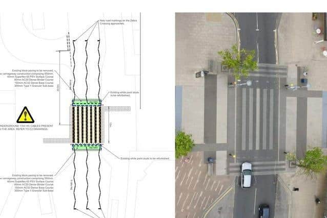The existing crossing will be altered. Image: Kenny Moore.