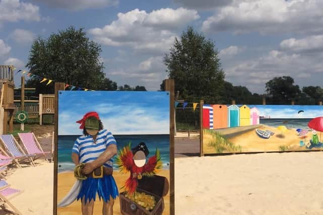 It's almost like the real seaside...