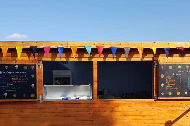The Waffle Shack has also opened.
