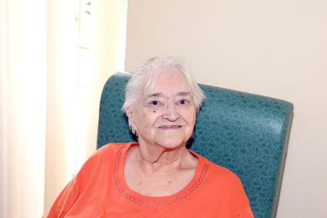 Christine Beard was glad to be back