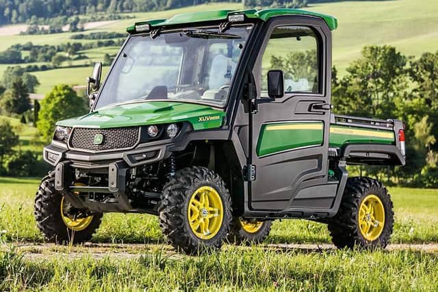 Thieves stole a John Deere Gator vehicle similar to this one from a Northamptonshire farm