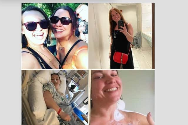 Colleen had three rounds of surgery and 12 cycles of chemotherapy before she was given the all clear in 2018.