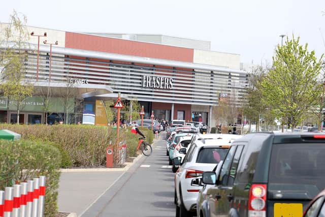 File picture of Rushden Lakes