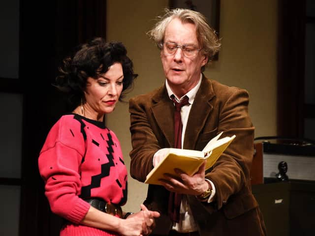 Stephen Tomkinson and Jessica Johnson starred in Educating Rita
