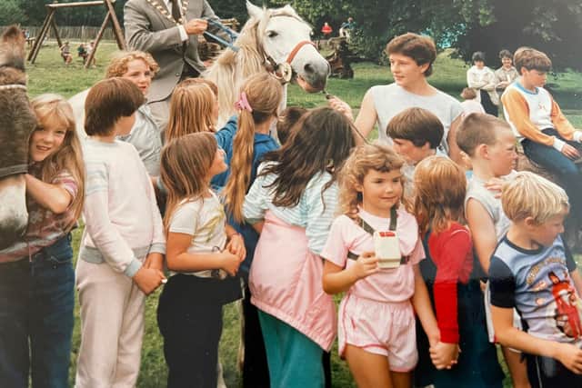 George always had time for the children of Corby