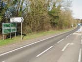 Last night's smash happened on the A5 between Towcester and Old Stratford