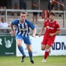 Chris Smith was on target in Kettering Town's 2-1 pre-season defeat at Brackley Town. Picture by Peter Short