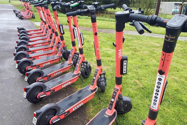The scooters first launched in Northampton and then other towns across the county followed.