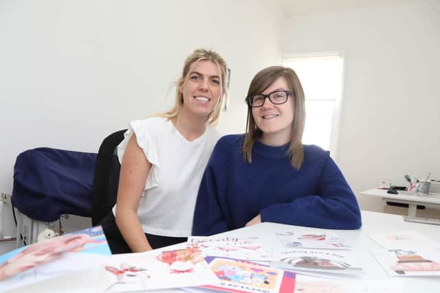 Hannah and Charlotte Panther share a design studio