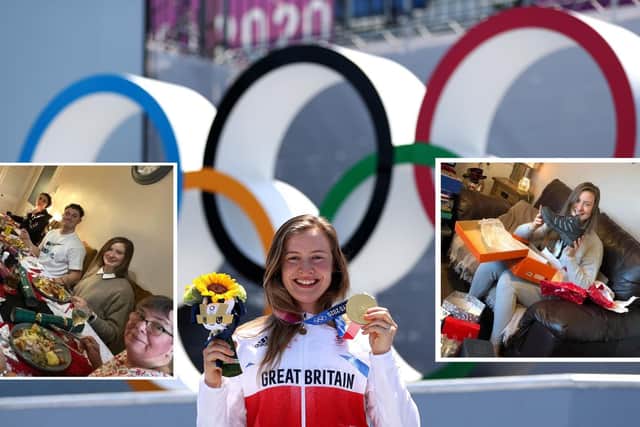 Charlotte Worthington spent last Christmas with the Farrell family in Corby
