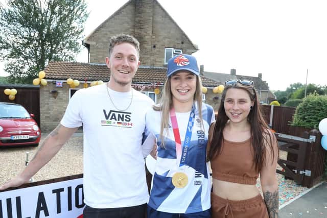 Ryan and Angelika with Charlotte