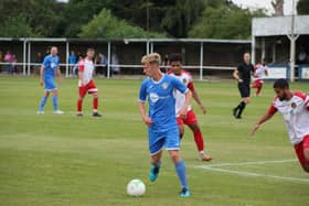 Joe Buckingham is one of the youngsters signed on at Desborough Town this season