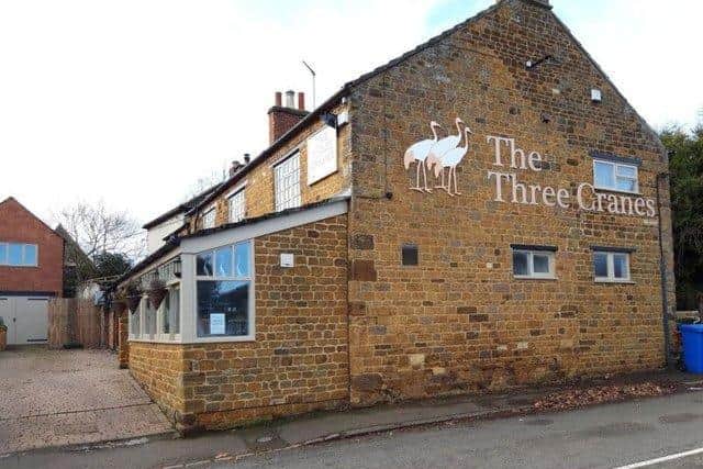 The Three Cranes, Great Cransley.
