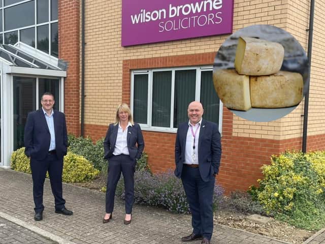 Left to right: Simon Cox (Kettering Business Network), Janice Ashton (Kettering Park Hotel & Spa), Kevin Rogers (Wilson Browne Solicitors)