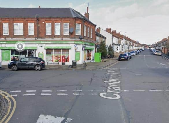 The incident happened in Balmoral Road at about 2.45pm on Sunday (August 8)