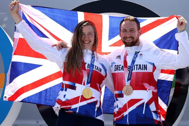 Charlotte Worthington and Declan Brooks