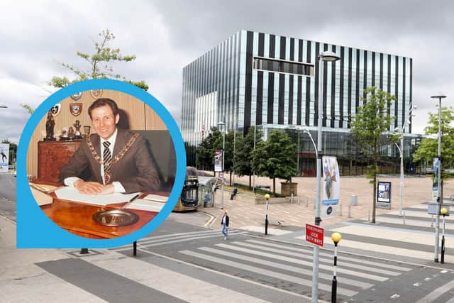 The cortege will pass by the Corby Cube at around 11am