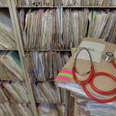 A large proportion of GP appointments are still being held over the phone. (File picture).