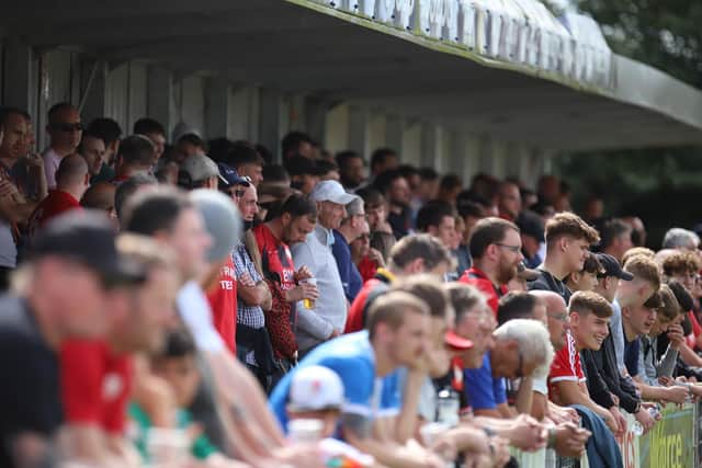 The Poppies fans made a welcome return to Latimer Park and saw their team claim all three points