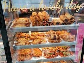 Jamie's signature sausage rolls and pastries are on offer