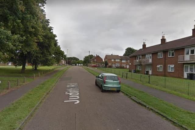 The incident took place in the Judith Road area of Kettering