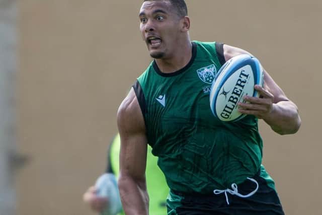 Juarno Augustus (picture: Roberto Payne/Northampton Saints)