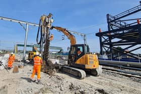Work on the new Brent Cross West station will again mean disruption to rail passengers from Corby, Kettering and Wellingborough