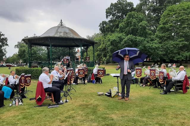 Corby Silver Band perform
