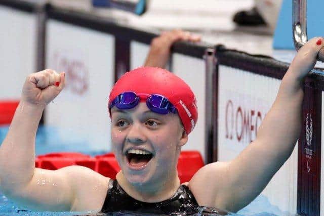 Maisie Summers-Newton wins GOLD.