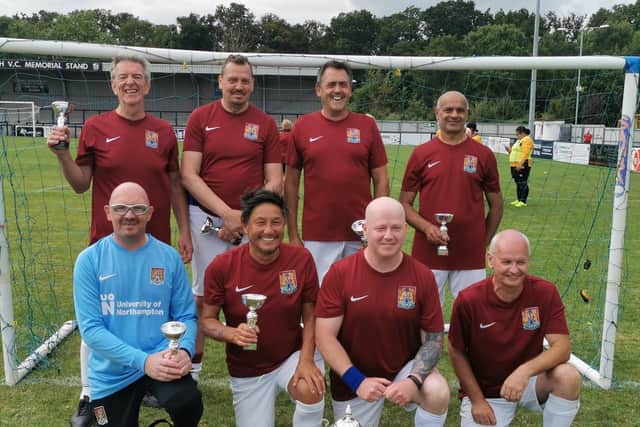Northampton Town Clarets were crowned champions of the men’s competition