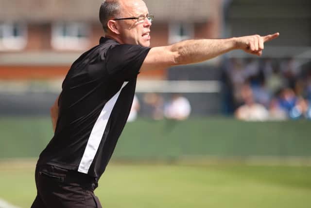 AFC Rushden & Diamonds boss Andy Peaks