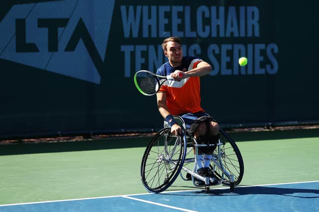 Kettering's Dermot Bailey lost in the first round of the men's singles at the Paralympic Games