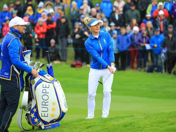 Charley Hull will be trying to help Team Europe retain the Solheim Cup this weekend. Picture courtesy of LET