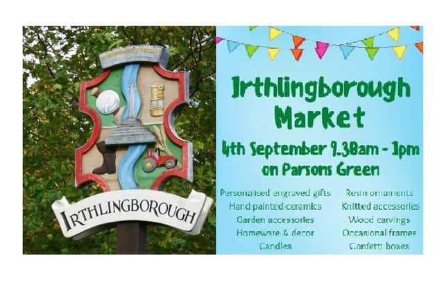 Irthlingborough Market returns this weekend