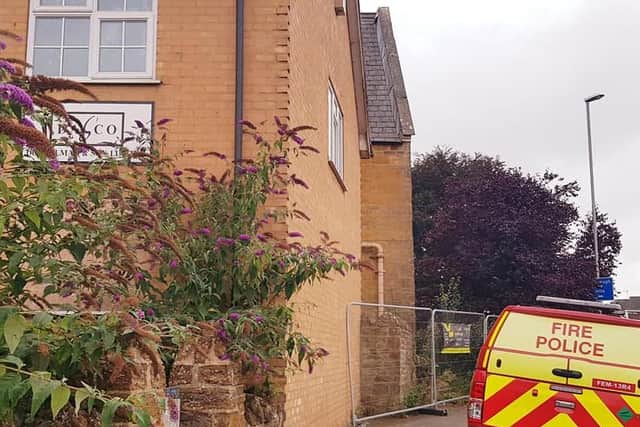 Police are warning people to stay away from a dangerous old factory in Desborough they’ve dubbed a “death trap”.