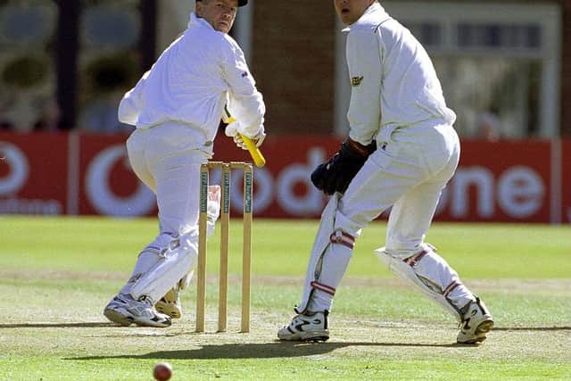 David Ripley made his Northants debut as a teenager in 1984