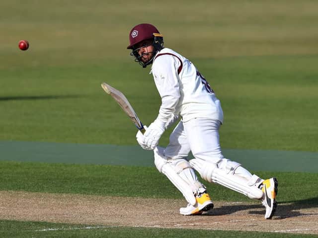Saif Zaib top-scored for Northants, hitting 37 in their first innings against Surrey