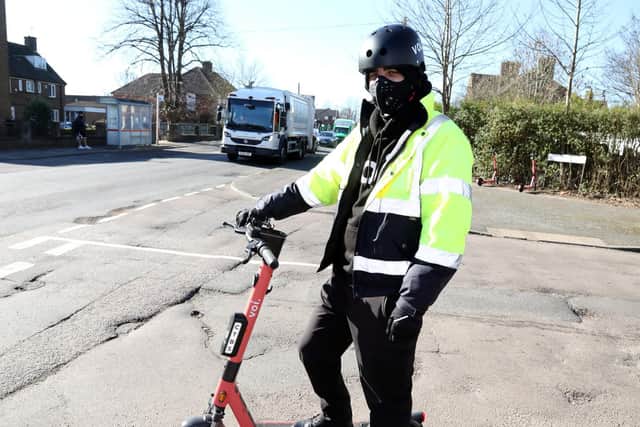 Voi scooters were introduced last February to Corby