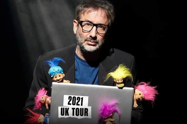 David Baddiel: 'I'm a big fan of the power of comedy, and the power of comedy to displace and defuse and to make people not be so angry'