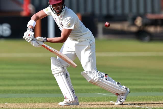 Emilio Gay is 44 not out in Northants' second innings