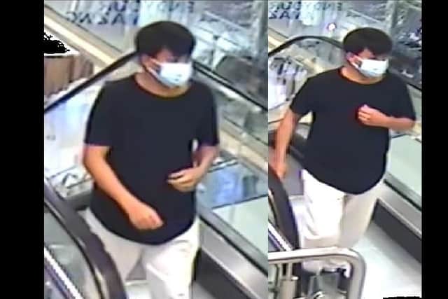 Northants Police would like to speak to this man